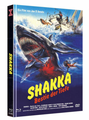 SHAKKA – BESTIE DER TIEFE – MEDIABOOK- COVER A – Eurocult Collection #068