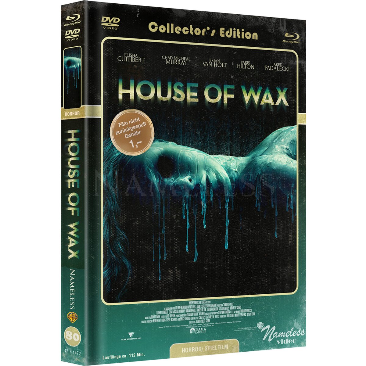 HOUSE OF WAX – COVER C – RETRO