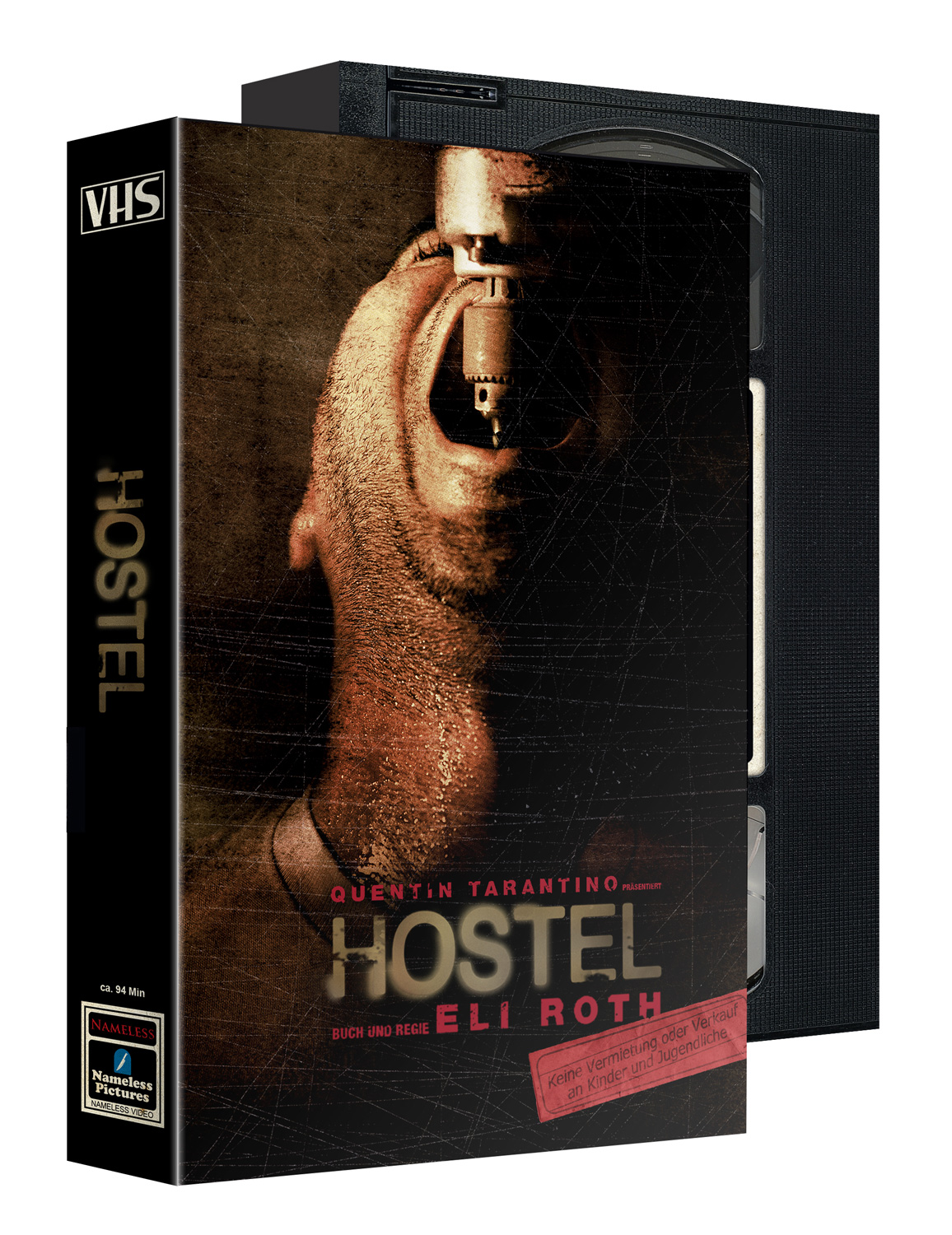 HOSTEL VHS VINTAGE SLIPCASE