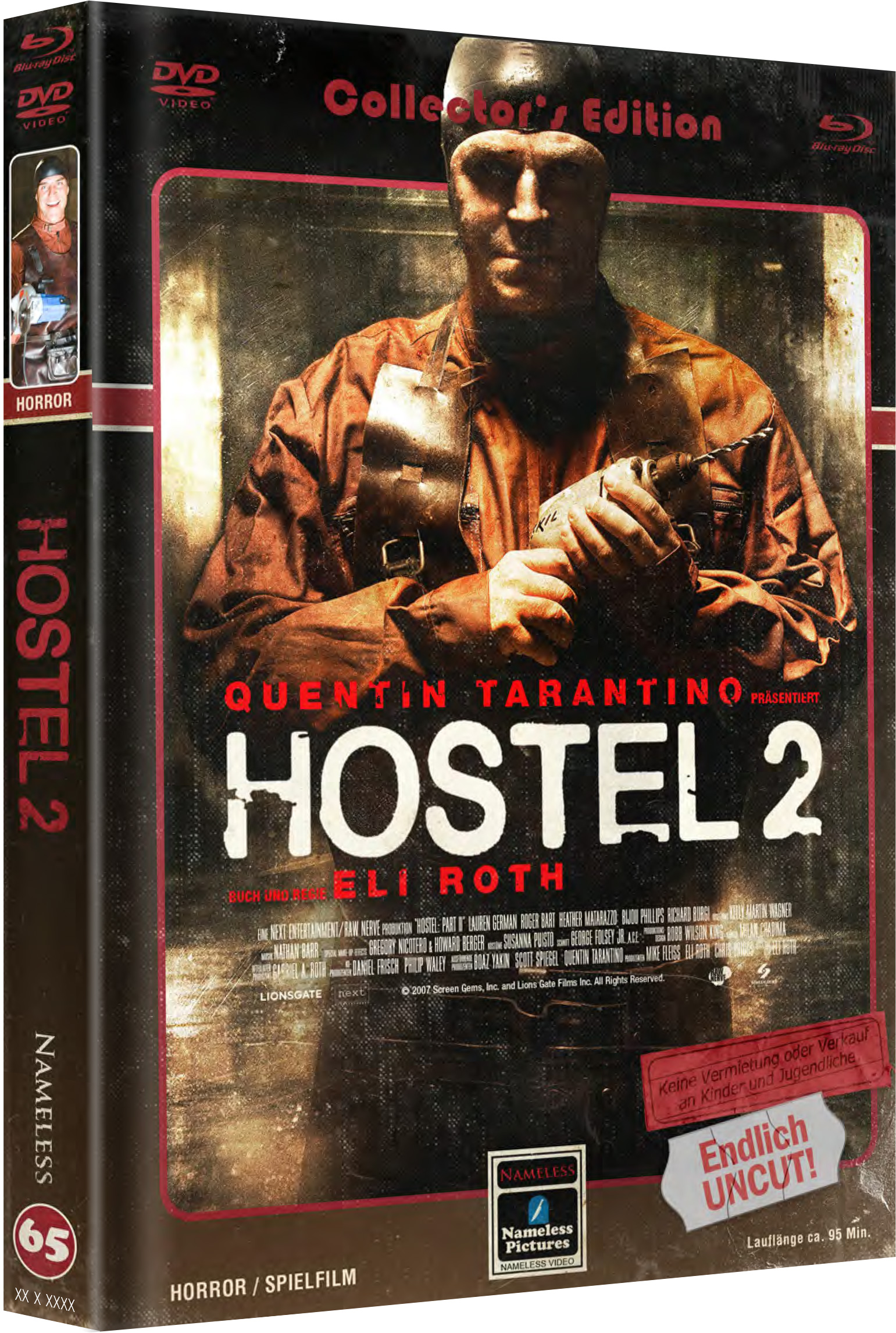 HOSTEL 2 MEDIABOOK COVER A-RETRO