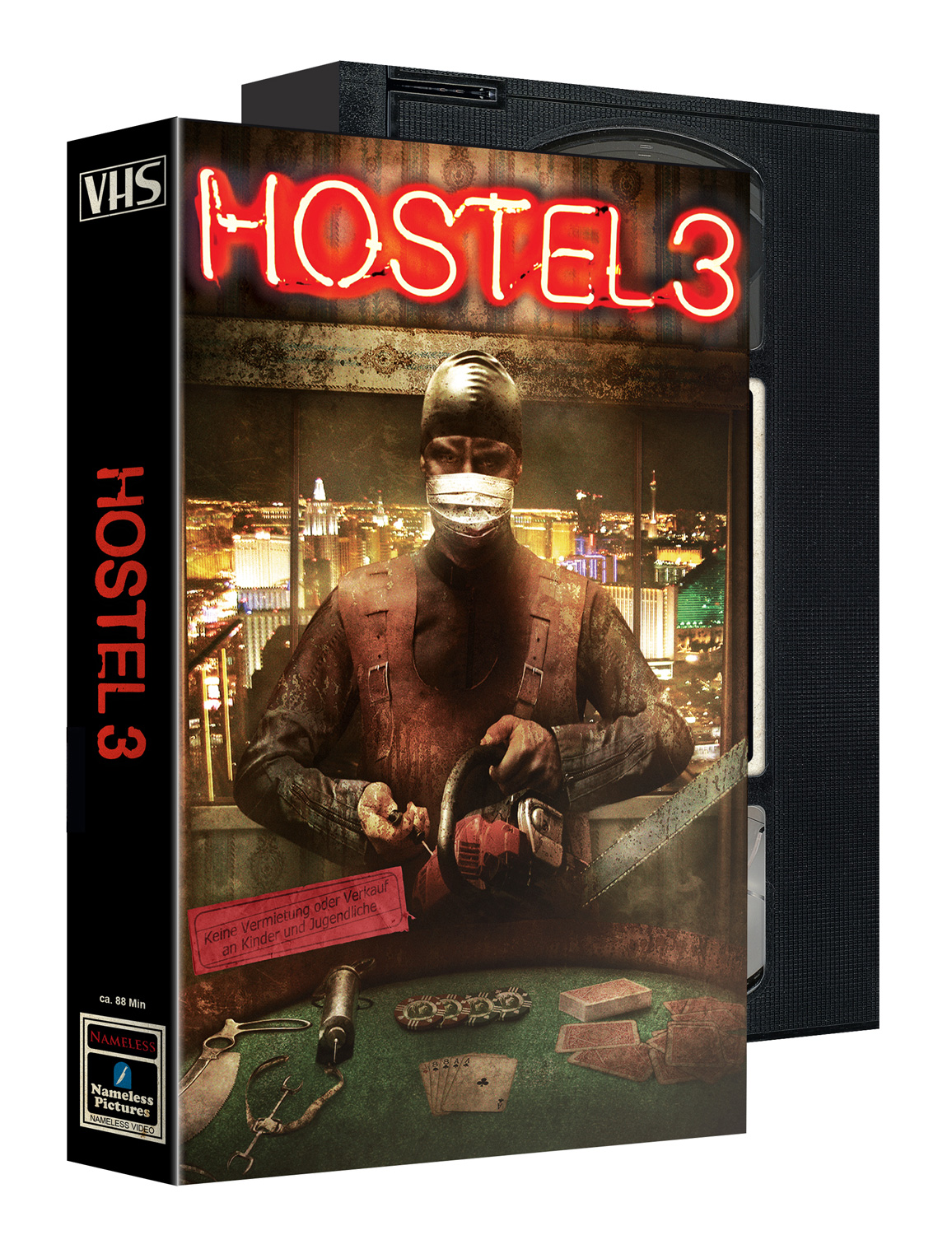HOSTEL 3 VHS VINTAGE SLIPCASE