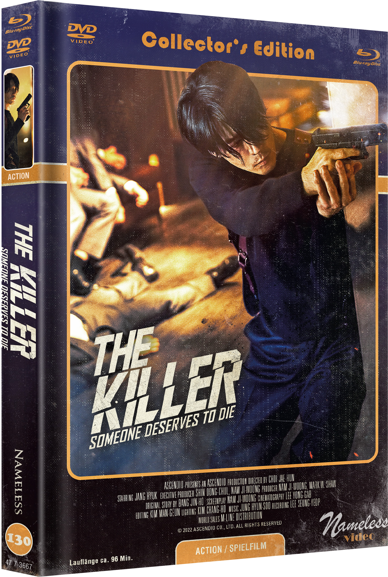 THE KILLER – MEDIABOOK – Cover D – Retro